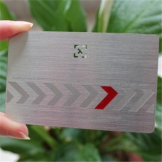 Brushed Metal Card